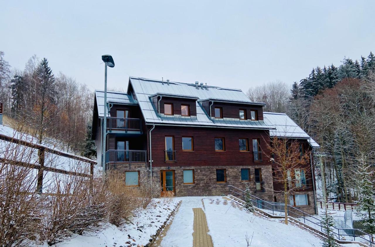 Utulny Apartman V Srdci Krkonos Se Saunou Jablonec nad Jizerou Exterior foto